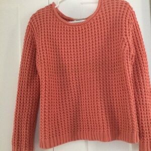 Acne Studios Sapata Chunky Knit Gorgeous Peach Sweater